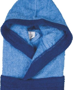 Μπουρνούζι παιδικό βαμβακερό με κουκούλα από 6 εώς 14 ετών