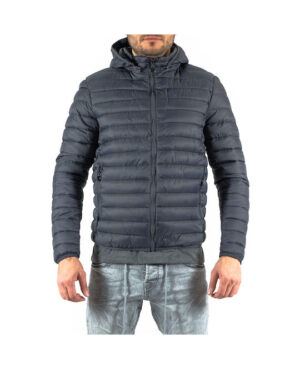 Ανδρικό ανοιξιάτικο-φθινοπωρινό μπουφάν με κουκούλα μεγάλα μεγέθη