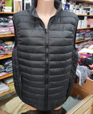 Ανδρικό αμάνικο μπουφάν σε μεγάλα μεγέθη έως 6XL