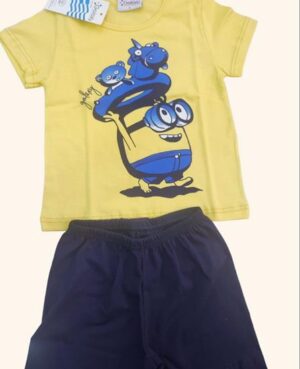 GALAXY ΠΑΙΔΙΚΗ ΠΥΖΑΜΑ ΓΙΑ ΑΓΟΡΙ "MINIONS" ΕΩΣ 7 ΕΤΩΝ
