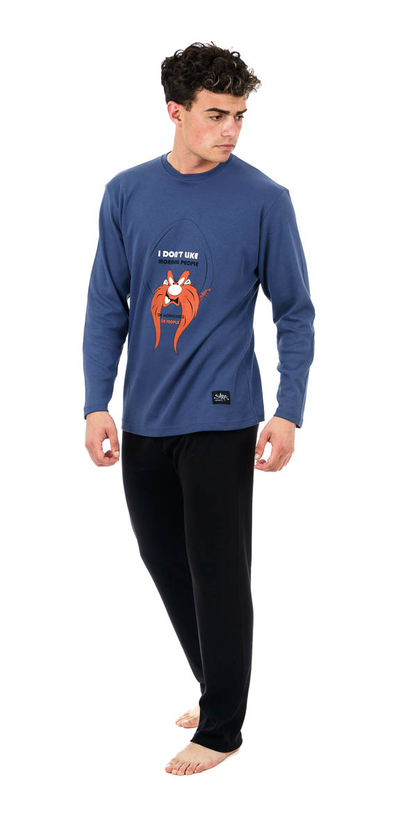 ΑΝΔΡΙΚΗ ΧΕΙΜΕΡΙΝΗ ΠΥΖΑΜΑ ΒΑΜΒΑΚΕΡΗ SARA " Yosemite Sam" - Image 2