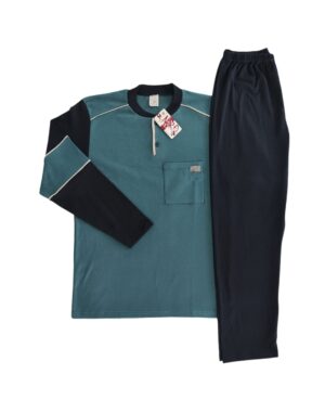 Ανδρική χειμερινή πυτζάμα BILLY με πατιλέτα 3κουμπιών και τσέπη