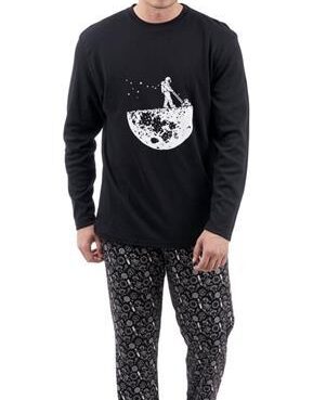 ΑΝΔΡΙΚΗ ΧΕΙΜΕΡΙΝΗ ΠΥΤΖΑΜΑ ΒΑΜΒΑΚΕΡΗ ΜΑΥΡΟ ΧΡΩΜΑ