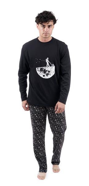 ΑΝΔΡΙΚΗ ΧΕΙΜΕΡΙΝΗ ΠΥΤΖΑΜΑ ΒΑΜΒΑΚΕΡΗ ΜΑΥΡΟ ΧΡΩΜΑ