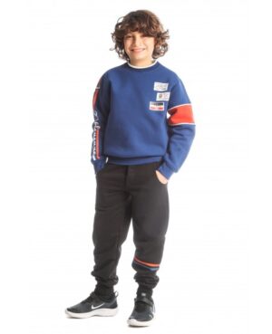 Joyce Σετ Φόρμας χειμερινό για Αγόρι Μπλε