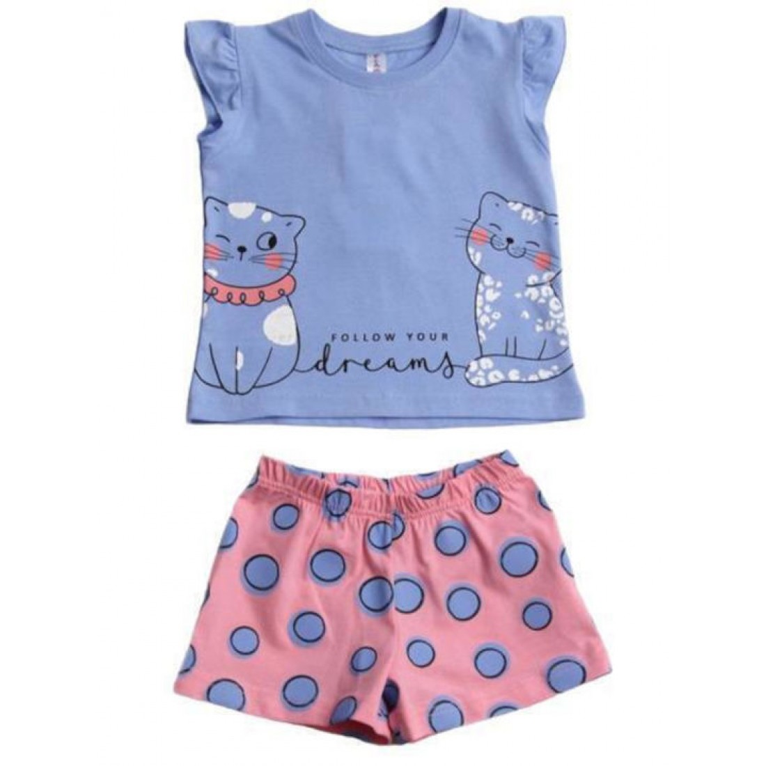 DREAMS BY JOYCE ΠΑΙΔΙΚΗ ΠΥΖΑΜΑ ΓΙΑ ΚΟΡΙΤΣΙ ΚΑΛΟΚΑΙΡΙΝΗ ΑΠΟ 1 ΕΩΣ 5 ΕΤΩΝ - Image 2