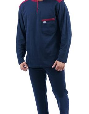 Ανδρική Χειμερινή Πυτζάμα Βαμβακερή BILLY CLASSIC